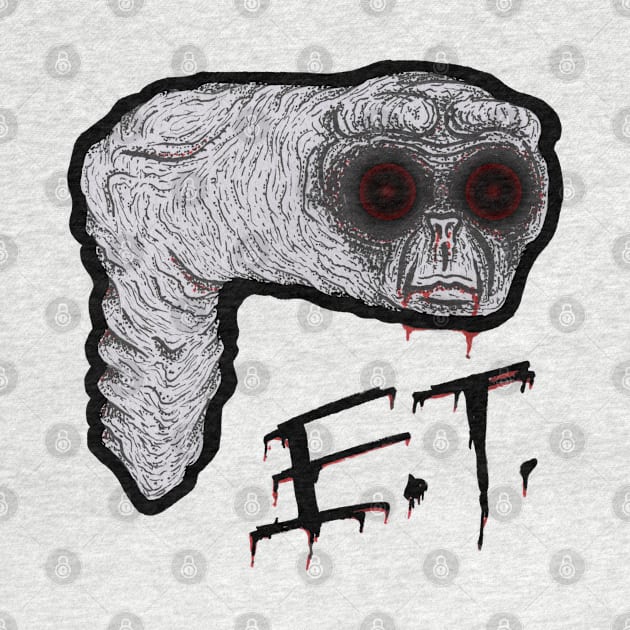 E.T. the extra terrifying extra terrestrial by wet_chicken_lip